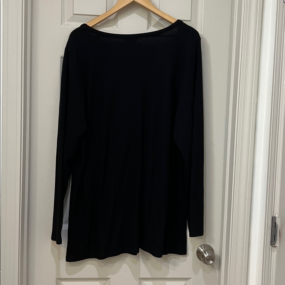 Torrid Black Knit Top - Picture 4 of 4